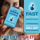 Mike Red Eye Drops Max Strength Redness Relief Lubricant For Dry High Eyes