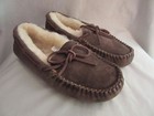  new  Ugg Australia Dakota Espresso Brown Suede Moccasin Slipper 5612 5   36