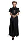 1930s Cocktail Dress Vintage Women s Evening Dress Gown With A X-large Black