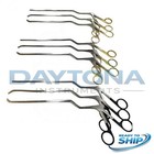 Caspar Intervertebral Bayonet Disc Rongeur Set Of 9 Pcs Orthopedic Spine