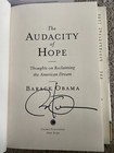 President Barack Obama Signed The Audacity Of Hope Book 1st 1st 2006 Bas
