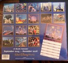 Walt Disney World 2005 - 2006 16 Month Outdated Collectible 50th Calendar 