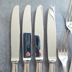 Christofle Perles Silverplate Flatware Standard Knife Fork Spoon 12pcs Excellent
