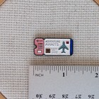 Airplane Ticket Magnetic Enamel Needle Minder