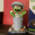 2026 Nib Brewers Oscar The Grouch Bobblehead Sesame Street Day Sga