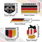 5pcs 3d Metal Flag Emblem Badge Decals For Cars  Laptops   More - Zinc Alloy  Gl