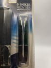 Parker Frontier Ball Pen   Pencil Set Carrying Case Green black New Package     