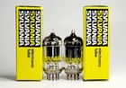 Nos Nib Pair Of Sylvania 6eu7 Dual Triode Audio Amplifier Vacuum Tube Tested