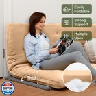 Zonli Japanese Floor Futon Mattress Full Size 75 x 54   100  Cott