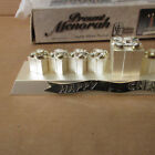 Vtg Hanukkah Menorah Judaica Treasures Silverplate Presents Gift Candle Chanukah