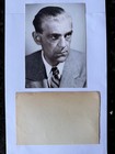 Boris Karloff Signed Album Page Frankenstein Signature 