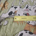 Damaged Vintage 101 Dalmatians Disney Twin Size Flat Sheet
