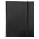540 Card Pocket Binder With Strap 9 Pocket Trading Cards Album Folder Black