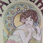 Vintage Panache Domaine Chandon Wine Poster Art Nouveau Alphonse Mucha Style Frm
