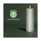 Bulk 7-day White Prayer Candles In Glass     Unscented Devotional Catholic S