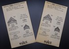 Vtg Lot Of 2 Sealed Nuace Black Mounting Corners 100 pk