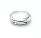 Vintage Silver Pill Box Made In Italy 800 Silver 40s