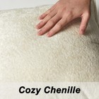 4 Pack Chenille Throw Pillow Covers 18      Soft Square Decorative Cushion Cases