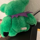 12  Green Jointed Grateful Dead Plush Bear With No Tags 1990 Liquid Blue