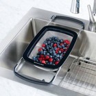 Kitchenaid Expandable Colander-black  Over The Sink Stainless Steel Strainer
