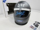 Team Penske Miller Light Autographed  29 Brad Keselowski Mini Helmet