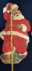Vintage 1950 s Christmas Santa Claus Die Cut Advertising Store Display 25   