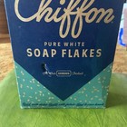 Vintage Chiffon  Flakes Pure White Armour  Laundry Flakes Soap Box Suds Unopened