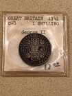 Great Britain 1741 George Ii One Shilling Silver
