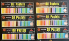 Vtg  1970s Lion Brand  taiwan  Nos Artists  Oil Color Pastels  6 Boxes Of 25