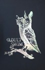 Adult Swim  owl  Gold Foil Poster