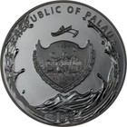 Goddess Of Water Amphitrite 2 Oz Silver Coin Palau 2024