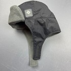 Columbia Toddler Trapper Hat One Size Black Fleece Lined Winter Ear Flap Cap