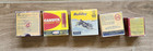5 Miniature Shotgun Shell Boxes   Holiday  Peters  Canuck  Remington