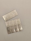 Small Silver Bars 500 Pack  999 Silver Bars Mixed Sizes Preppers Money