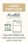 Hand Sanitizer Gel  1 Gallon  Fragrance Free  Pk-1  Mfr  Mol9747-12gal-a