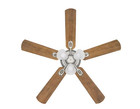 Hampton Bay Glendale Iii 52 In  Led Indoor Brushed Nickel Ceiling Fan With Light