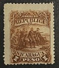 Travelstamps  Nicaragua Stamps Scott  46 - 1p Columbus Sighting Land Mint Mogh