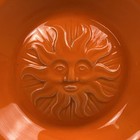 Vintage Zodiac Symbols Ceramic Sun Orange Ashtray Astrology Astrological Signs