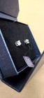 925 Sterling Silver White Cubic Zirconia Cz Stud Earrings For Women Or Men
