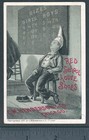 Mcmonies Lyons Ne 1800 s Dunce Little Red School House Henderson Shoe Trade Card