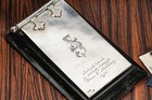 Distinguished Antique Desk Notepad Paperweight Writing Sterling Silver