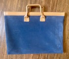 Vintage British Airways Concorde Document Portfolio Case Leatherette Travel Bag