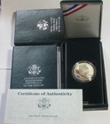 2 U s  Mint Commemorative Coin Sets - 90  Silver Dollar W  Coas