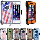 For Apple Iphone 8   8 Plus Defender Case Cover belt Clip Holster Fits Otterbox 