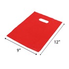 Sswbasics Small Low Density Red Merchandise Bags 9   w X 12   h Case Of 1000