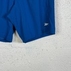 Reebok Men s Regular-fit Moisture-wicking 9  Woven Shorts Vector Blue Large
