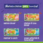 Purina Friskies Canned Wet Cat Food Seafood Chicken Pate 48 Ct Fish Variety Pack