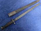 Original Ww1 M1907 Smle British Bayonet And Scabbard Made By Sanderson In 1917