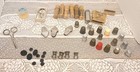 Vtg Lot Of Boye Sewing Needle Cases Wooden Tubles   Thimbles  Ect  