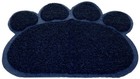 Hometec Paw Print Cat Litter Mat - Kitty Litter Trapping Mats For Cat Litter   